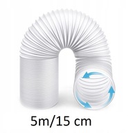POTRUBIE PRE PRENOSNÚ KLIMATIZÁCIU 15cm / 5m BIELA POTRUBIE PRE PRENOSNÚ KLIMATIZÁCIU 15cm / 5m BIELA