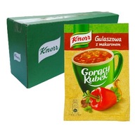 Knorr polievka Horúca gulášová polievka s rezancami 40x16g Knorr polievka Horúca gulášová polievka s rezancami 40x16g