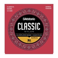 D'Addario EJ27N 3/4 struny pre klasickú gitaru D'Addario EJ27N 3/4 struny pre klasickú gitaru