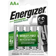 Batéria ENERGIZER POWER PLUS AA batéria 4 ks Batéria ENERGIZER POWER PLUS AA batéria 4 ks