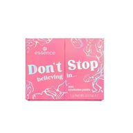 ESSENCE Don't Stop Believing In... mini paletka očných tieňov 5g ESSENCE Don't Stop Believing In... mini paletka očných tieňov 5g