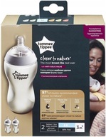 Tommee Tippee Bližšie k prírode fľaša 2x340ml Tommee Tippee Bližšie k prírode fľaša 2x340ml