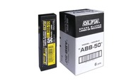 OLFA ABB-50 SEGMENTOVANÉ ČEPELE NA NOŽ 9mm 50 ks. OLFA ABB-50 SEGMENTOVANÉ ČEPELE NA NOŽ 9mm 50 ks.