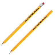 DREVENÁ ceruzka DONAU s gumou alebo bez nej