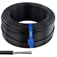 SOLÁRNY, FOTOVOLTAICKÝ KÁBEL 1x6mm ČIERNY 50m