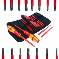 WERA IZOLOVANÉ Skrutkovače PRE ELEKTRIKÁROV 1kV VDE TORX ZMIEŠANÁ SADA 17 KS WERA IZOLOVANÉ Skrutkovače PRE ELEKTRIKÁROV 1kV VDE TORX ZMIEŠANÁ SADA 17 KS