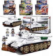SLUBAN BLOCKS TANK RUDY 102 ZIMA 518 kusov + STRELECKÝ ROBOT ZADARMO! SLUBAN BLOCKS TANK RUDY 102 ZIMA 518 kusov + STRELECKÝ ROBOT ZADARMO!
