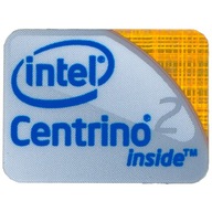 Nálepka Intel Centrino 2 16 x 21 mm Nálepka Intel Centrino 2 16 x 21 mm