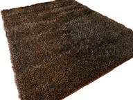 Hrubý hustý kráľovský strieborný koberec s trblietkami 120x170