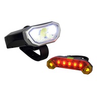 USB LED SVETLÁ NA BICYKLE SET PREDNÉ + ZADNÉ USB LED SVETLÁ NA BICYKLE SET PREDNÉ + ZADNÉ