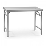 Pracovný stôl rozkladací 120x70cm 215 kg ROYAL CATERING 10011483 RCAT-120/70KE
