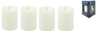 4x LED vložka do sviečok, pohyblivý plameň, voskový efekt, vysoká kvalita 4x LED vložka do sviečok, pohyblivý plameň, voskový efekt, vysoká kvalita