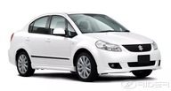 Bočné lišty Suzuki SX4 Sedan Bočné lišty Suzuki SX4 Sedan