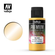 VALLEJO PREMIUM COLOR 62042 METALLIC YELLOW 60ml VALLEJO PREMIUM COLOR 62042 METALLIC YELLOW 60ml