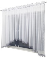 PRIPRAVENÁ ZÁCLONA ZÁCLONA V OBLOKU 300 X 130 CM SIVÁ GUIPUROVÁ ZÁCLONA PRIPRAVENÁ ZÁCLONA ZÁCLONA V OBLOKU 300 X 130 CM SIVÁ GUIPUROVÁ ZÁCLONA