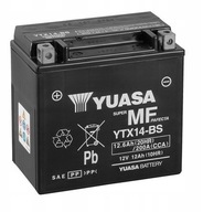 YUASA BATÉRIA YTX14-BS 12V 12Ah 200A JAPONSKO YUASA BATÉRIA YTX14-BS 12V 12Ah 200A JAPONSKO
