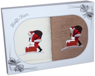 DARČEKOVÝ SADA DVOCH UTERÁKOV 70x140 SANTA DARČEKOVÝ SADA DVOCH UTERÁKOV 70x140 SANTA