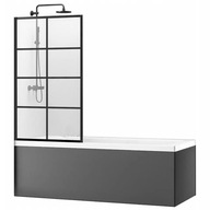 VANOVÁ ZÁBRANA PEVNÁ LAGOS-1 FIX 70X140 ČIERNA VANOVÁ ZÁBRANA PEVNÁ LAGOS-1 FIX 70X140 ČIERNA
