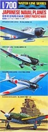 Japonské námorné lietadlá (Skorá vojna v Tichomorí) 1:700 Hasegawa 511
