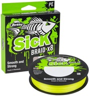Berkley Sick 8X Žltý oplet 0,19mm / 150m Berkley Sick 8X Žltý oplet 0,19mm / 150m