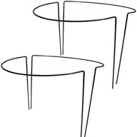 4x PODPORKA PRE KVETINKY, RÚČKA 35cm, OCEL 4x PODPORKA PRE KVETINKY, RÚČKA 35cm, OCEL