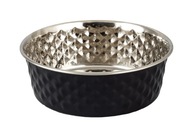 DIAMANTOVÁ KOVOVÁ MISKA PRE PSA 17,5 cm 1,6 l DIAMANTOVÁ KOVOVÁ MISKA PRE PSA 17,5 cm 1,6 l