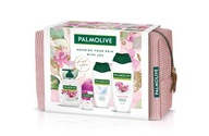 Vianočná sada Palmolive Orchidea (kozmetická taštička + 4 ošetrujúce produkty)
