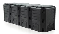 Stavebnicové záhradné kompostéry, 4-komorové, 1600L Stavebnicové záhradné kompostéry, 4-komorové, 1600L