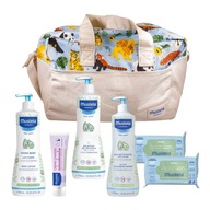 MUSTELA Large Layette Set plus Safari taška MUSTELA Large Layette Set plus Safari taška