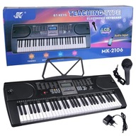 MK 2106 KEYBOARD organové klávesy na učenie sa hry