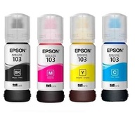 originálna sada 4x atramentu Epson 103 vo fľaštičke CMYK originálna sada 4x atramentu Epson 103 vo fľaštičke CMYK