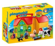 Playmobil 1.2.3 Mobile Farm 6962 Playmobil 1.2.3 Mobile Farm 6962