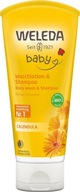 WELEDA šampón a telové mlieko pre bábätká