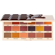 Makeup Revolution Chocolate Caramel Nudes Palette of 18 Eye Shadows Mirror Makeup Revolution Chocolate Caramel Nudes Palette of 18 Eye Shadows Mirror