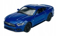 WELLY model 2015 FORD MUSTANG GT modrá 1:34 WELLY model 2015 FORD MUSTANG GT modrá 1:34