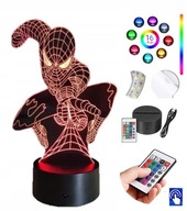 Stolná lampa Spider-Man Marvel 16 farieb PLEXIDO Stolná lampa Spider-Man Marvel 16 farieb PLEXIDO