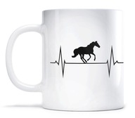 Vtipný darčekový hrnček Loves Horses Life Line Horse Vtipný darčekový hrnček Loves Horses Life Line Horse