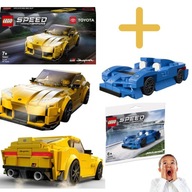 LEGO Speed ​​​​Champions 76901 Toyota GR Supra + Lego 30343 McLaren Elva SET