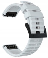 26 mm QuickFit remienok Garmin Fenix 5X 6X 7X White 26 mm QuickFit remienok Garmin Fenix 5X 6X 7X White