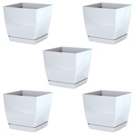 5x kvetináč Coubi DUKP155 Kryt + stojan 5x kvetináč Coubi DUKP155 Kryt + stojan