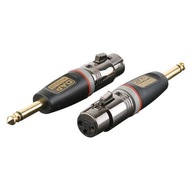 Adaptér XGA23 - XLR/F 3p. > Jack/M mono Adaptér XGA23 - XLR/F 3p. > Jack/M mono