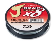 BRAID DAIWA J-BRAID GRAND X8 0,06 mm/135 m ŠEDÝ