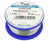 CYNEL PÁJKOVACÍ CÍN 1,50/100g/spojivo LC60-FSW26 CYNEL PÁJKOVACÍ CÍN 1,50/100g/spojivo LC60-FSW26