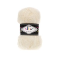 Mohér Classic New - 01 krémová - mohérová priadza 100 g Mohér Classic New - 01 krémová - mohérová priadza 100 g