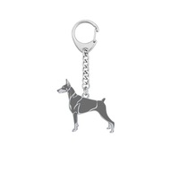 925 Silver Doberman Keychain Keychain Darčekové VENOVANIE GRAVÍROVANIE ZDARMA 925 Silver Doberman Keychain Keychain Darčekové VENOVANIE GRAVÍROVANIE ZDARMA