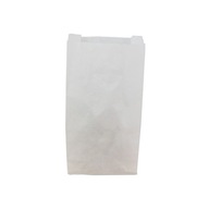 Skladané papierové tašky biele 290x150x65 1000ks