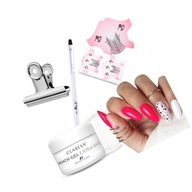 Sada na stavbu nechtov CLARESA GEL 15ml šablóna Sada na stavbu nechtov CLARESA GEL 15ml šablóna