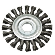 Drôtená kefa kruhová 0,5 mm, 115 mm RHODIUS Drôtená kefa kruhová 0,5 mm, 115 mm RHODIUS