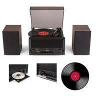 Gramofónové reproduktory Tower BT CD USB rekordér+vinyl