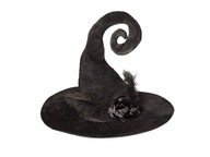 Čierny čarodejnícky klobúk Čarodejnica svätého Ondreja
